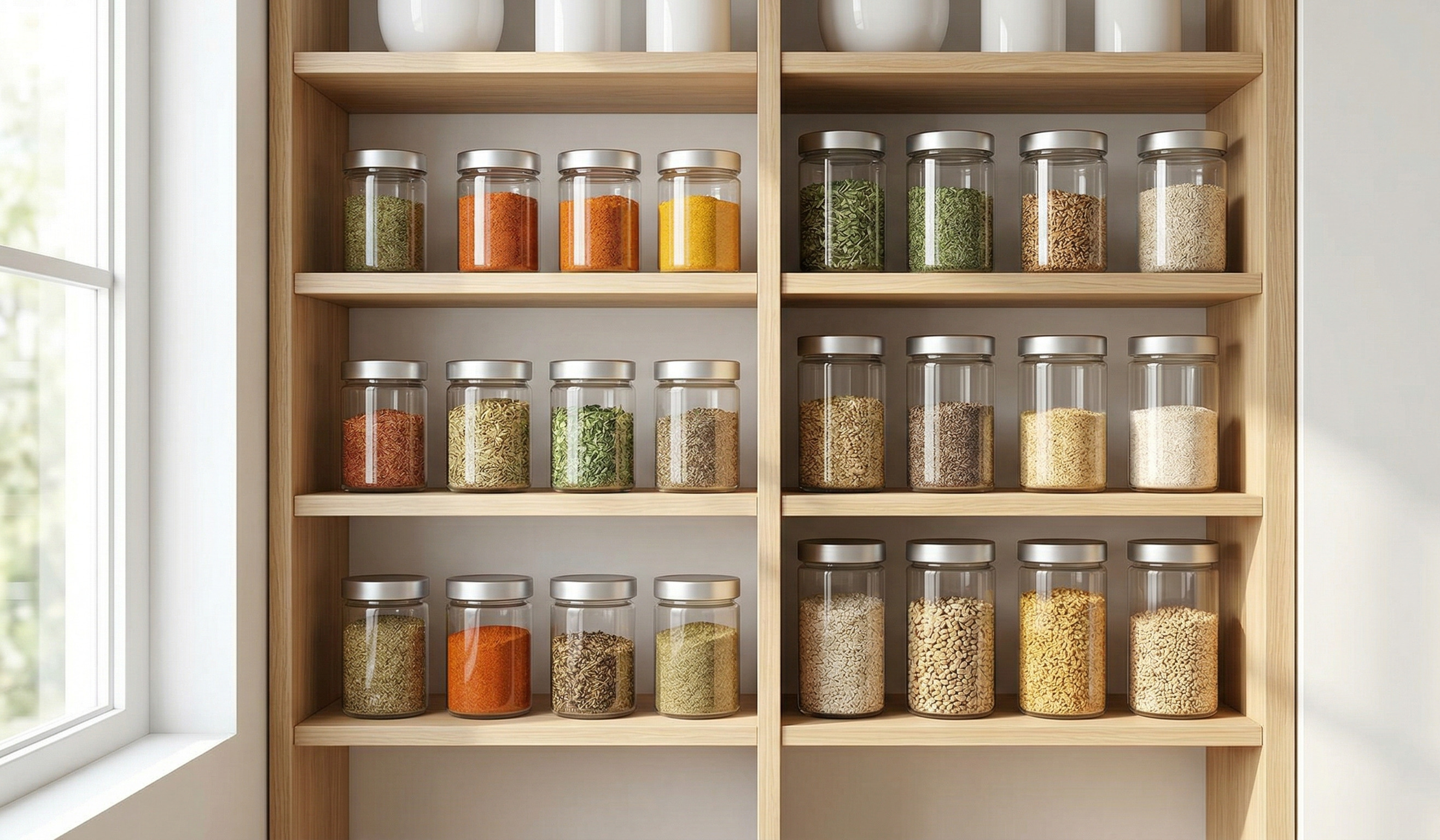 Elegante Vorratskammer